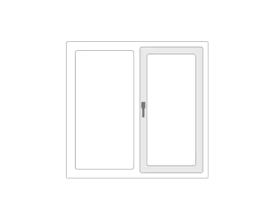 Двустворчатое окно