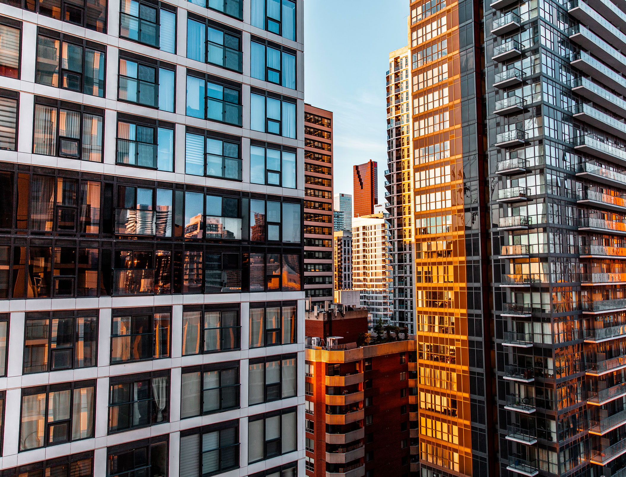 В новостройке