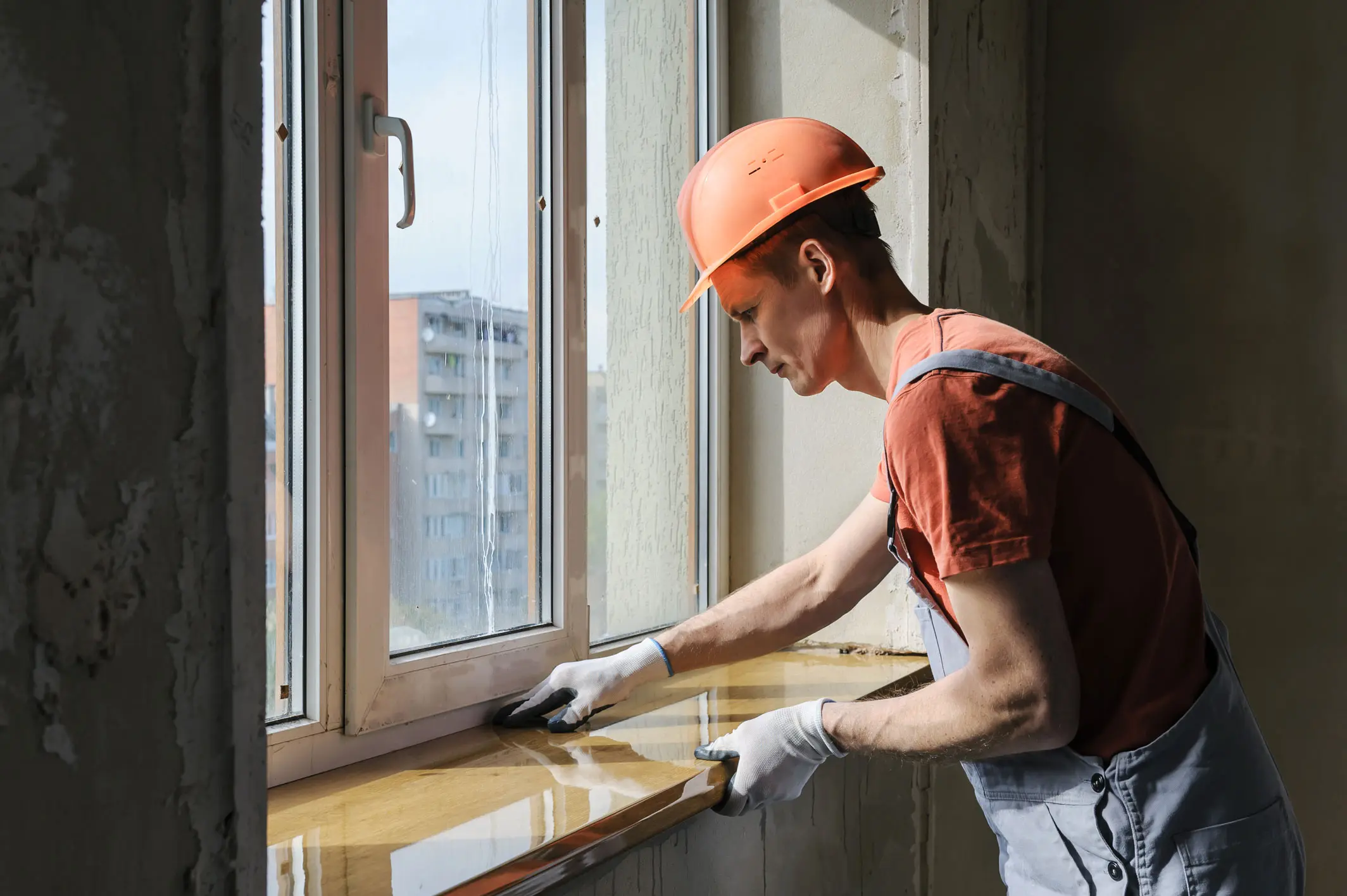 Установка подоконников