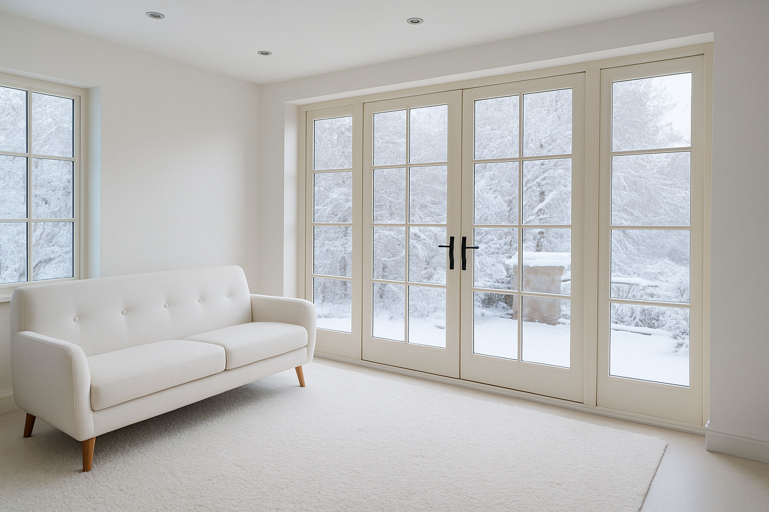 Французские окна в пол